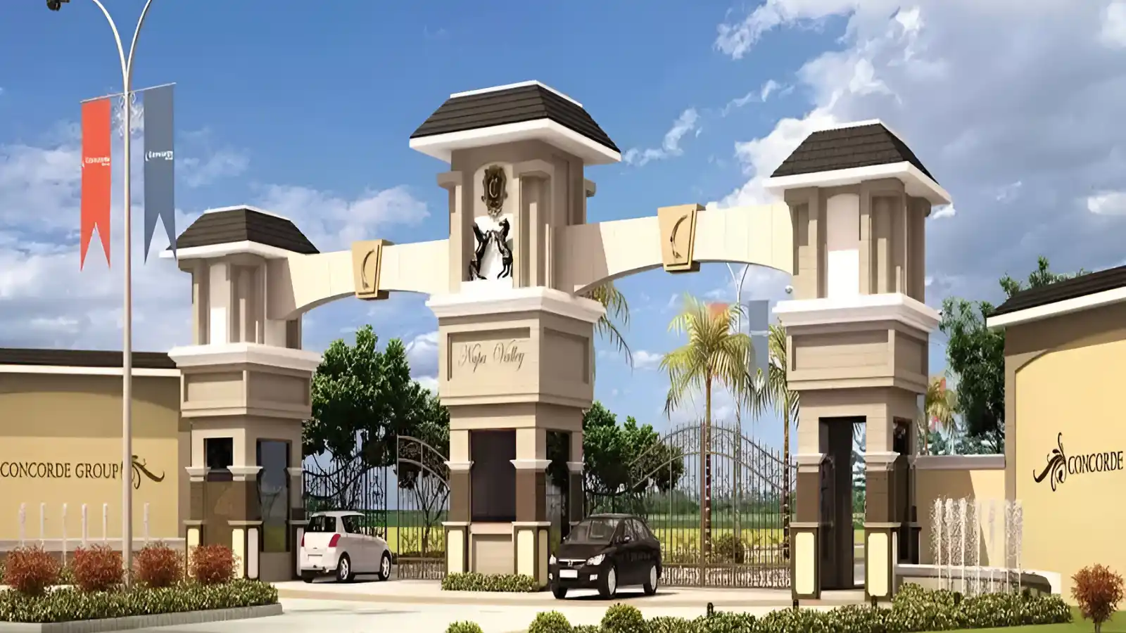 Concorde Napa Valley Villas In Kanakapura Road Bangalore-Entrance